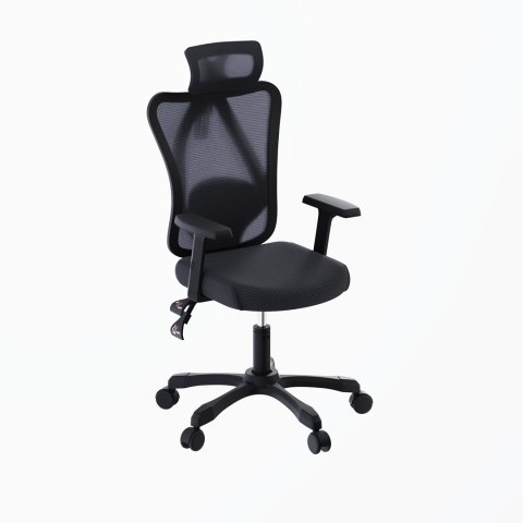 Activejet Activejet Fotel biurowy ergonomiczny T5 czarny