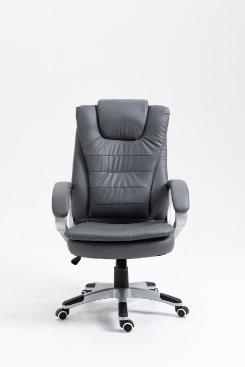 Activejet Activejet Fotel biurowy z masażem, podgrzewany YK7304 szary