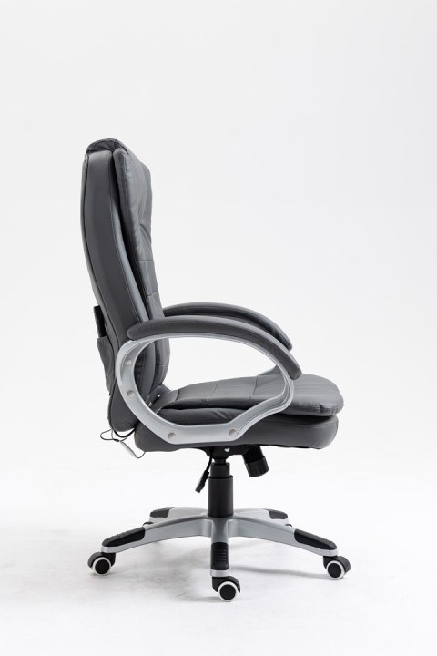 Activejet Activejet Fotel biurowy z masażem, podgrzewany YK7304 szary