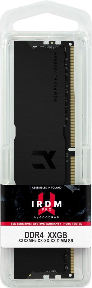 GoodRam GOODRAM DDR4 IRP-K3600D4V64L18/32GDC 32GB Dual Channel 3600MHz 18-22-22 Deep Black