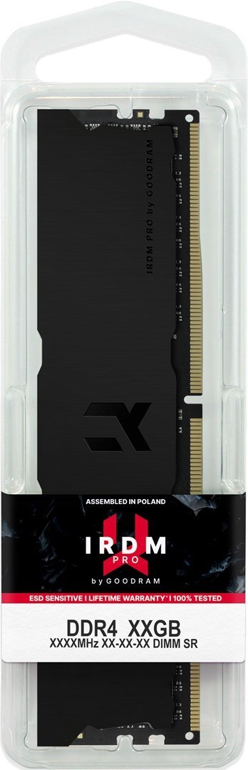 GoodRam GOODRAM DDR4 IRP-K3600D4V64L18/32GDC 32GB Dual Channel 3600MHz 18-22-22 Deep Black