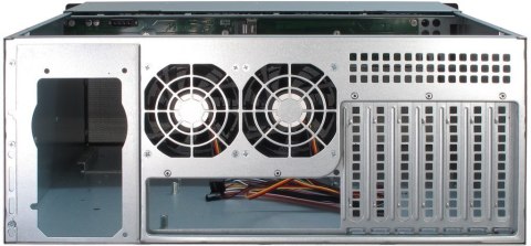 Inter-Tech Inter-Tech 4U-4408 Rack Czarny, Srebrny