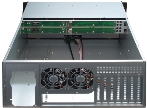 Inter-Tech Inter-Tech 4U-4408 Rack Czarny, Srebrny