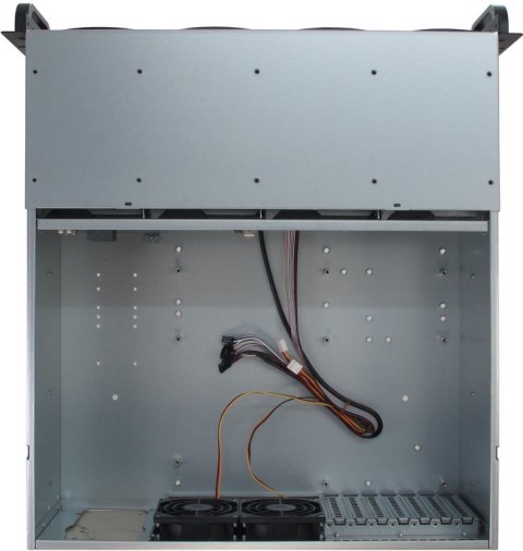 Inter-Tech Inter-Tech 4U-4408 Rack Czarny, Srebrny