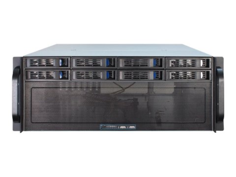 Inter-Tech Inter-Tech 4U-4408 Rack Czarny, Srebrny