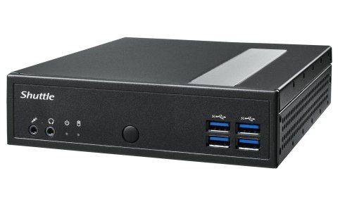 Shuttle Shuttle DL40N komputer typu barebone Wielkość PC 1.35L Czarny N150