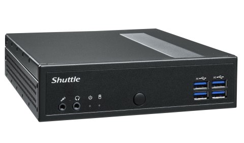 Shuttle Shuttle DL40N komputer typu barebone Wielkość PC 1.35L Czarny N150