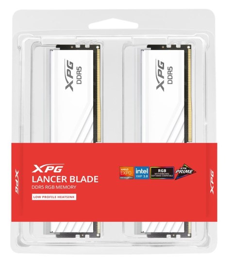ADATA XPG LANCER BLADE RGB moduł pamięci 32 GB 2 x 16 GB DDR5 288-pin DIMM Korekcja ECC