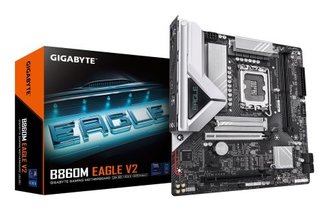 Gigabyte GIGABYTE B860M EAGLE V2 płyta główna Intel B860 LGA 1851 (Socket V1) micro ATX