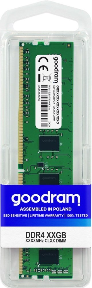 GoodRam GOODRAM DDR4 8GB PC4-25600 (3200MHz) CL22 GOODRAM 1024x8