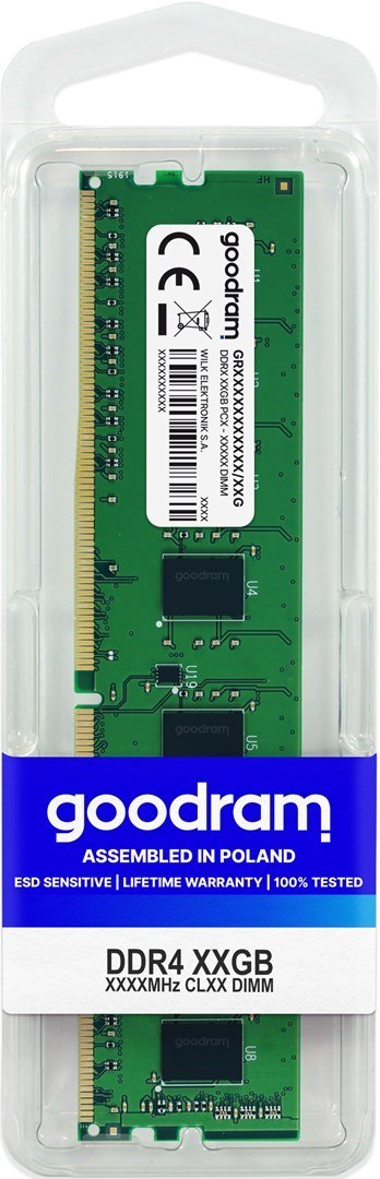 GoodRam GOODRAM DDR4 8GB PC4-25600 (3200MHz) CL22 GOODRAM 1024x8