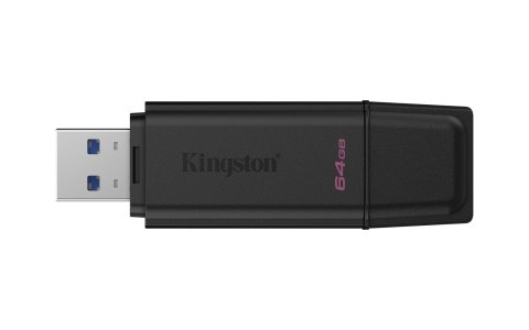 Kingston KINGSTON 64GB Portable USB 3.2 Gen 1 DataTraveler Exodia Black