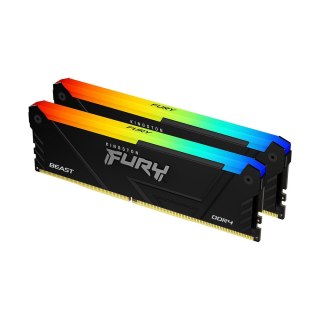 Kingston Kingston Technology FURY Beast RGB moduł pamięci 32 GB 2 x 16 GB DDR4 3200 MT/s