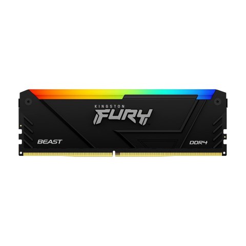 Kingston Kingston Technology FURY Beast RGB moduł pamięci 32 GB 2 x 16 GB DDR4 3200 MT/s