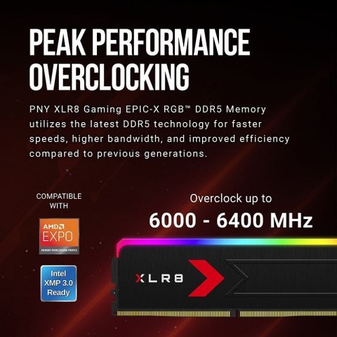 No name PNY MD32GK2D5600036XRGB moduł pamięci 32 GB 2 x 16 GB DDR5 288-pin DIMM