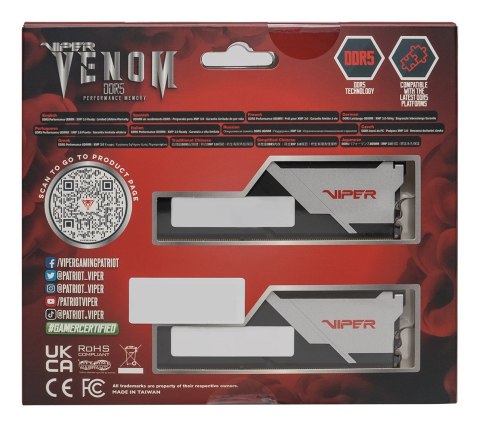 Patriot Memory Patriot Viper Venom DDR5 2x8GB 6000MHz CL36 XMP3/EXPO