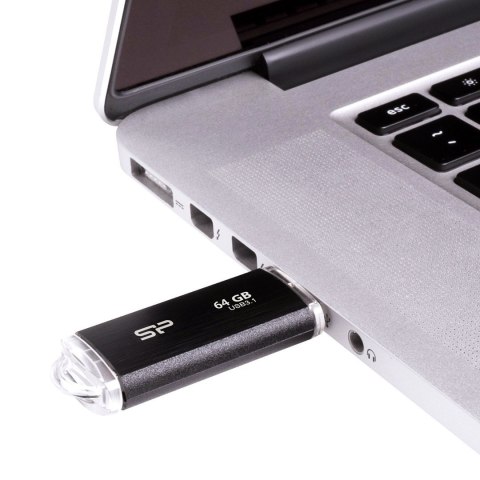 Silicon Power Pendrive Silicon Power Blaze B02 64GB USB 3.1 kolor czarny (SP064GBUF3B02V1K)