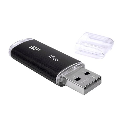 Silicon Power Pendrive Silicon Power Ultima U02 16GB USB 2.0 kolor czarny (SP016GBUF2U02V1K)