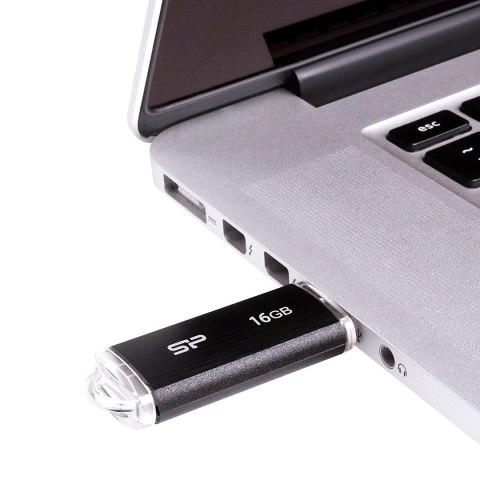 Silicon Power Pendrive Silicon Power Ultima U02 16GB USB 2.0 kolor czarny (SP016GBUF2U02V1K)