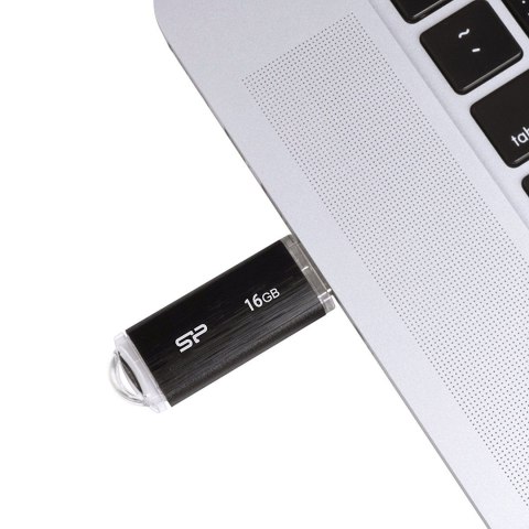 Silicon Power Pendrive Silicon Power Ultima U02 16GB USB 2.0 kolor czarny (SP016GBUF2U02V1K)