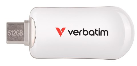 Verbatim Pamięć flash USB-C STICK 512 GB Verbatim Plectra Biała