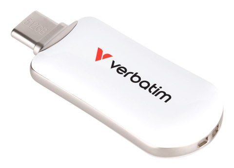 Verbatim Pamięć flash USB-C STICK 512 GB Verbatim Plectra Biała