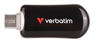 Verbatim Pamięć flash USB-C STICK Verbatim Plectra Black 512 GB
