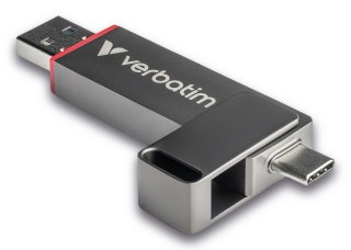 Verbatim Verbatim Dual QuickStick pamięć USB 512 GB USB Type-A / USB Type-C 3.2 Gen 1 (3.1 Gen 1) Szary