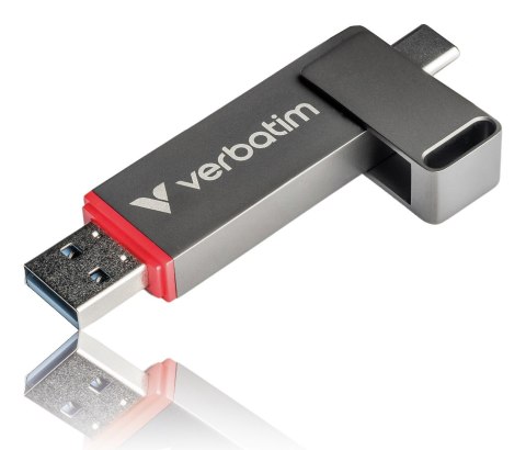 Verbatim Verbatim Dual QuickStick pamięć USB 512 GB USB Type-A / USB Type-C 3.2 Gen 1 (3.1 Gen 1) Szary