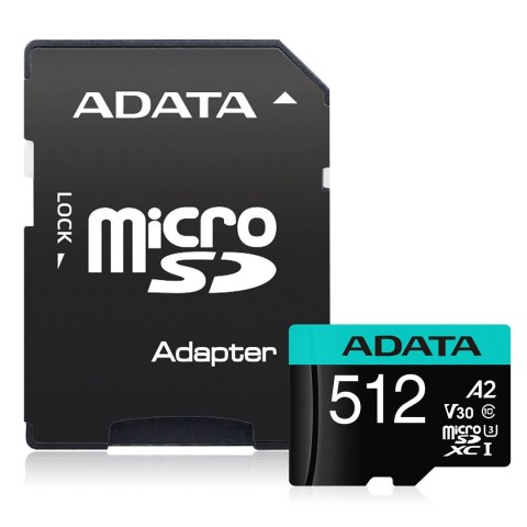 ADATA ADATA Premier Pro 512 GB UHS1 U3 V30 A2 + adapter