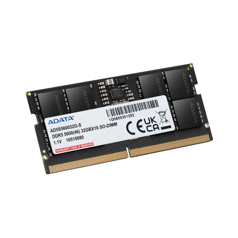 ADATA ADATA SODIMM DDR5 16 GB 5600 MHz CL46 AD5S560016G-S
