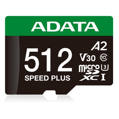 ADATA ADATA Speed Plus MicroSDXC 512 GB Class 3 UHS-I/U3 A2 V30