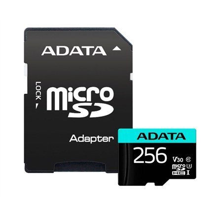 ADATA Karta pamięci ADATA Premier Pro 256 GB MicroSDXC UHS-I Klasa 10