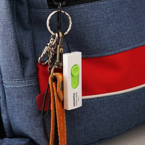 ADATA Pendrive ADATA UV320 AUV320-128G-RWHGN (128GB; USB 3.0; kolor biały)