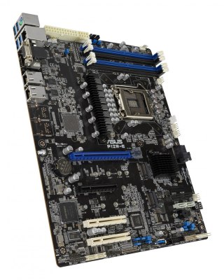 ASUS Płyta Serwerowa ASUS P12R-E LGA-1200, C256, 4DIMM, 1*PCIe x16 slot, 3*PCIe x8 slots, 2*M2, 2 x Intel® I210AT + 1 x Mgmt LAN, ATX