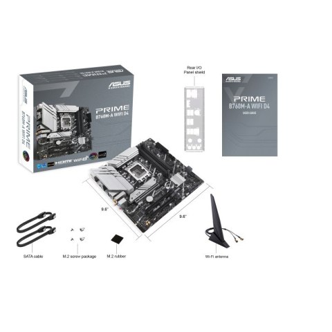 ASUS Płyta główna ASUS PRIME B760M-A WIFI D4
