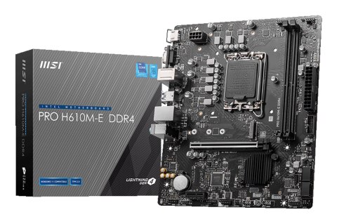 MSI Płyta główna MSI PRO H610M-E DDR4