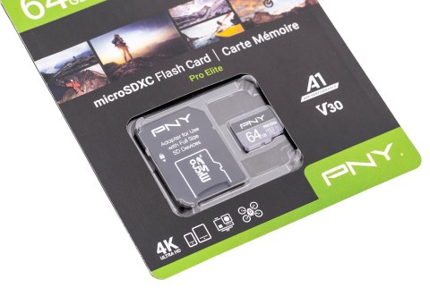 PNY Technologies Karta pamięci PNY PRO Elite microSDXC 64GB