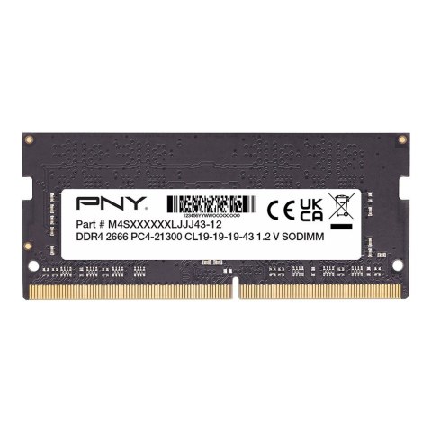 PNY Technologies Pamięć PNY 8GB DDR4 2666Hz SO-DIMM