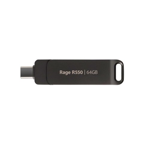 Patriot Memory Patriot Rage R550 64GB Dual USB A+C, Alu, 100MBs