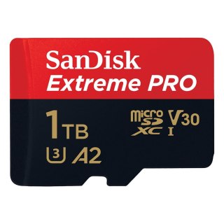 SanDisk KARTA PAMIĘCI SANDISK EXTREME PRO microSDXC 1TB 200/140 MB/s A2 C10 V30 UHS-I U3
