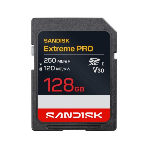 SanDisk Sandisk Extreme Pro SD UHS-I 128GB SD 250MB/s(R) / 120MB/s(W)
