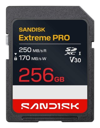 SanDisk Sandisk Extreme Pro SD UHS-I 256GB SD 250MB/s(R) / 170MB/s(W)