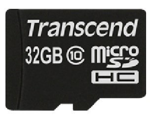 Transcend SD microSD Card 32GB Transcend SDHC Class10 w/adapter