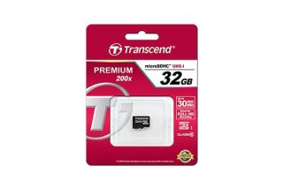Transcend SD microSD Card 32GB Transcend SDHC Class10 w/adapter