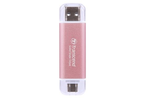 Transcend Transcend ESD310 512 GB USB Type-A na USB Type-C 3.2 Gen 2 (3.1 Gen 2) Różowy