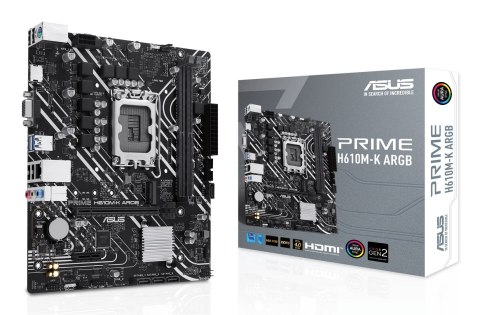 ASUS ASUS PRIME H610M-K ARGB Intel H610 LGA 1700 micro ATX