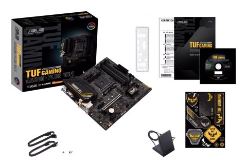 ASUS ASUS TUF GAMING A520M-PLUS WIFI AMD A520 Socket AM4 micro ATX