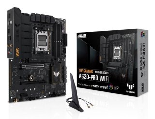 ASUS ASUS TUF GAMING A620-PRO WIFI AMD A620 Gniazdo AM5 ATX