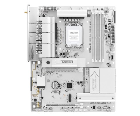 Asrock Asrock B860 Challenger WiFi White Intel B860 LGA 1851 (Socket V1) ATX